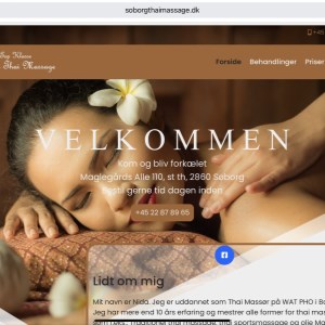 Welcome to Nida Søborg Thai Massage (hos mig er fokus på massage og lidt forkæle men ikke sex)
Storkøbenhavn

Tel: 22878965 // #1